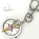 KEYCHAIN, Novelty Mini Clock Ballet, Dancing Ballerina